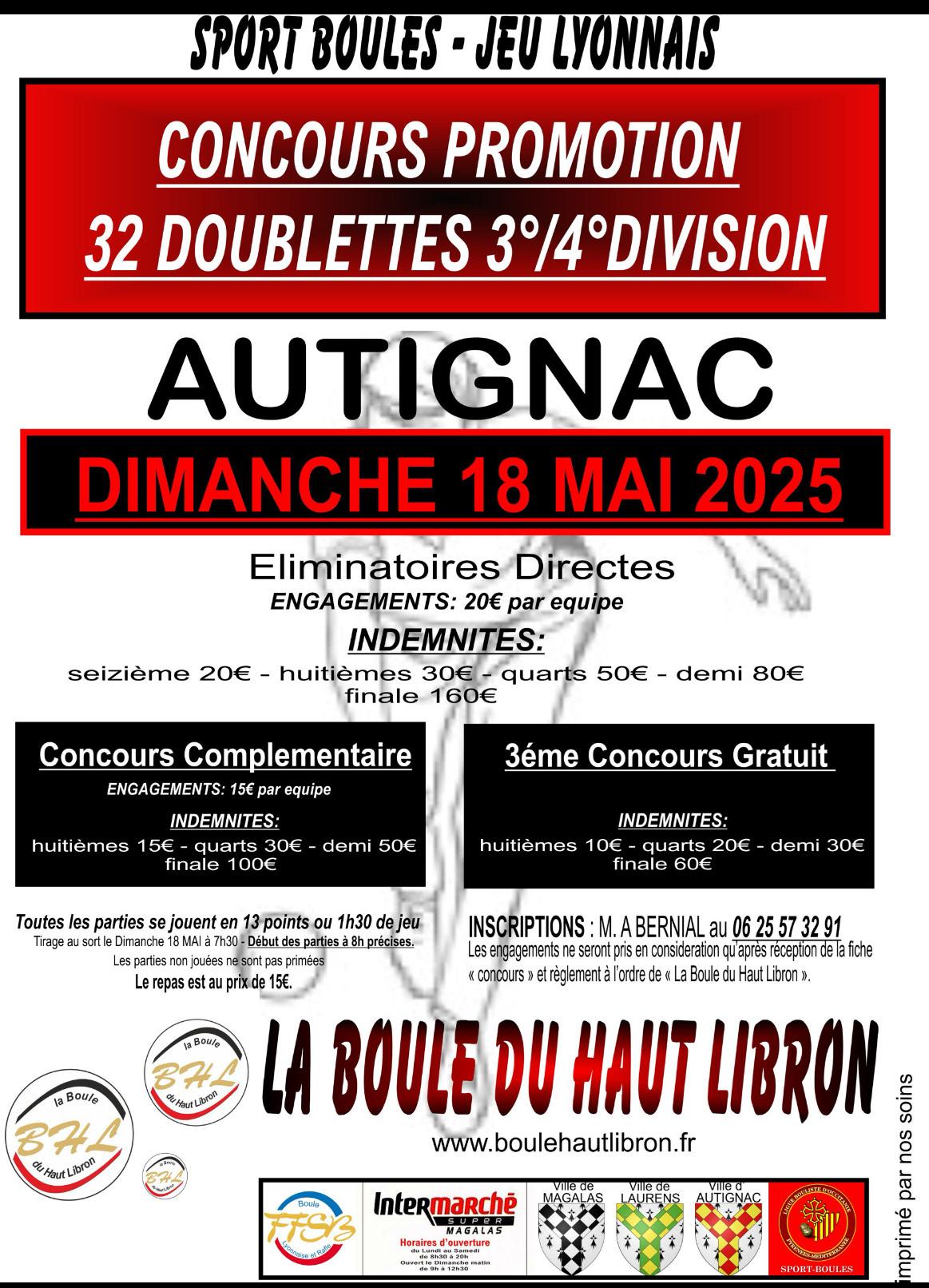 Autignac 18 mai