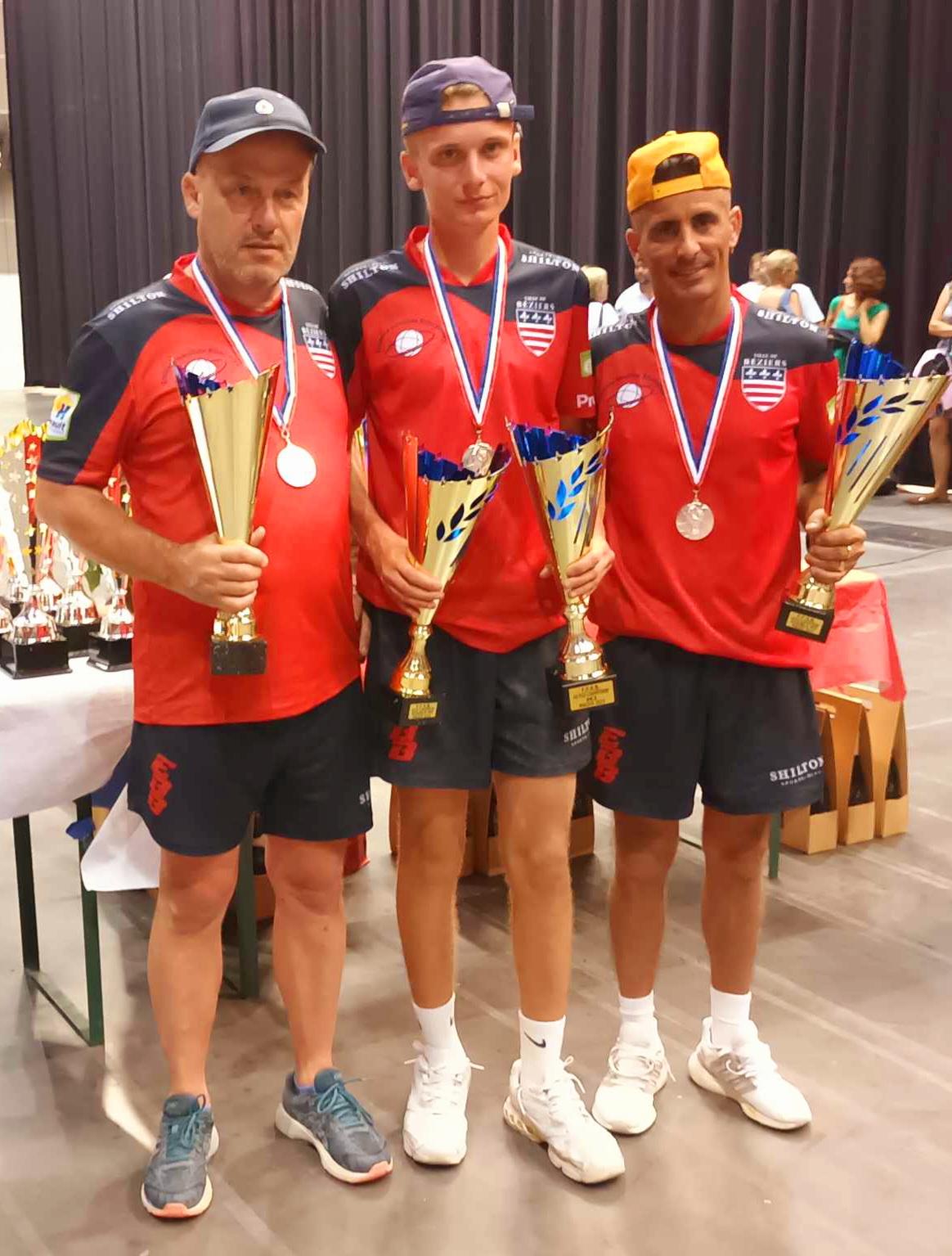 Vice champions DOUBLES M2